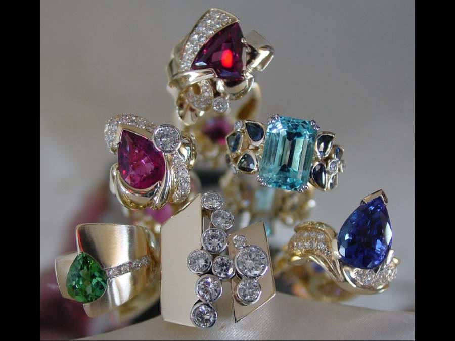 custom jewelry ring collection